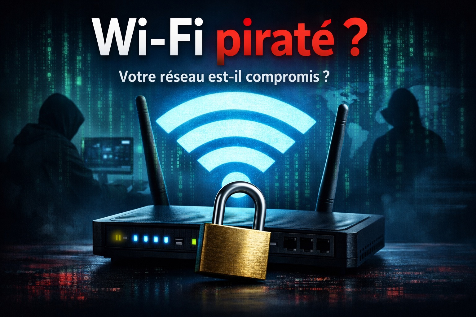 Wi-Fi piraté: comment ça arrive et comment s’en protéger
